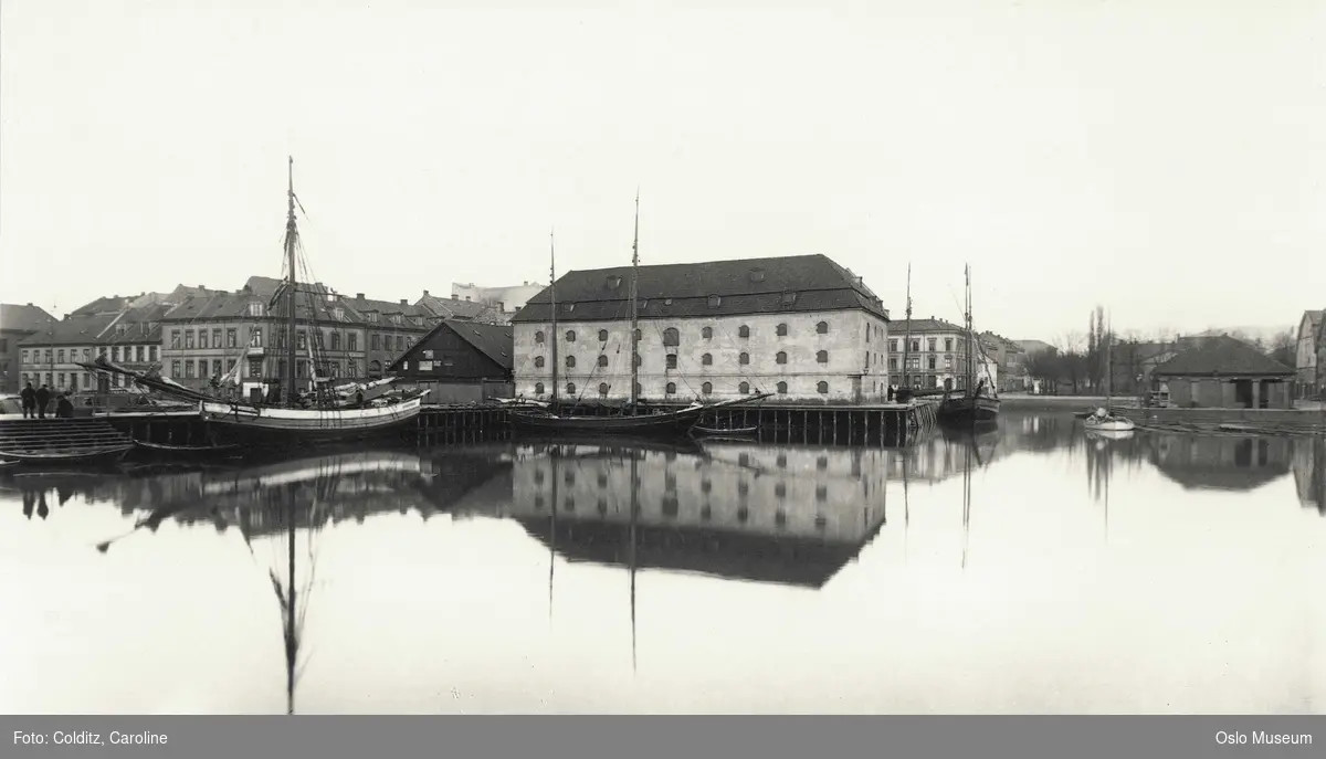 "Sadelmakerhullet". Foto: Caroline Colditz ca. 1890 / Oslo Museum