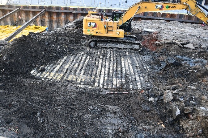 Husfundament. Bilde: Norsk Maritimt Museum